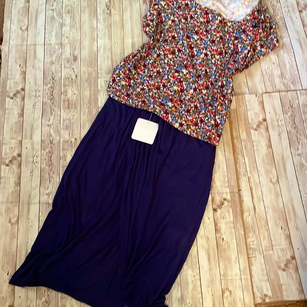 Faux Wrap Skirt by Color £ouge (reduce shipping)